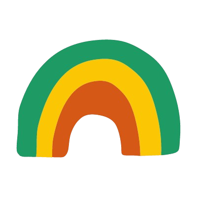 Rainbow decoration